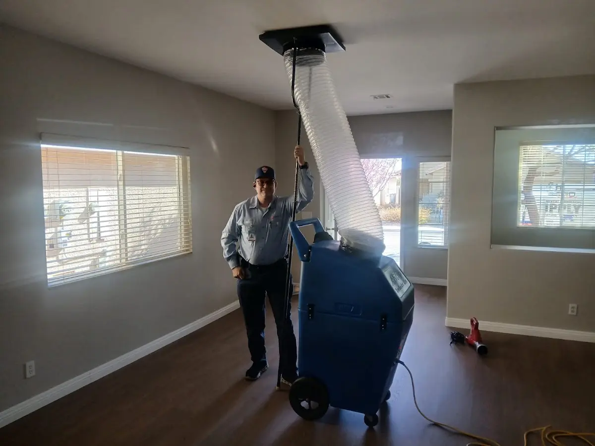 Professional Dryer Vent Cleaning work inside a North Fort Myers home